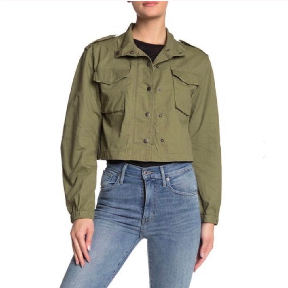 Ten Sixty Sherman Cropped Utility Jacket
